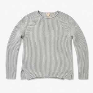 Gap Designed & Crafted Light Blue Ribbed Knit Sweater